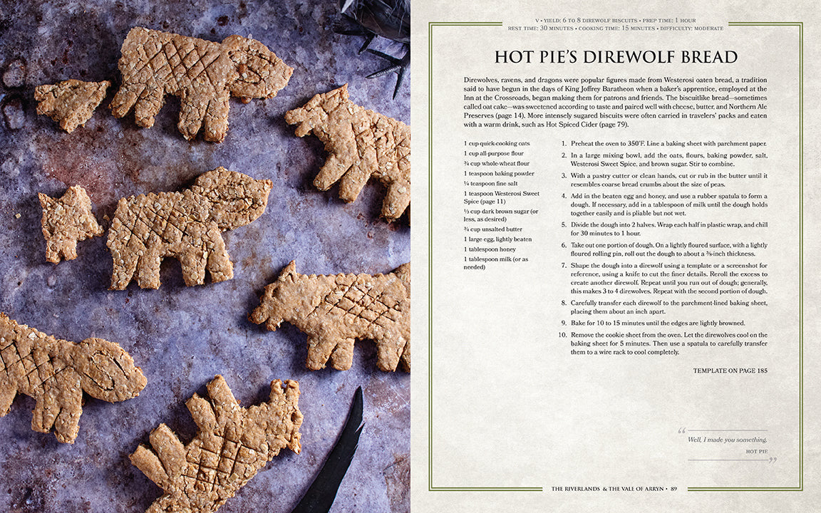 Official Westeros Cookbook inside page 4