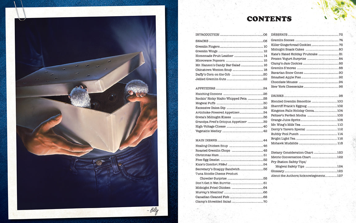 Gremlins: The Official Cookbook inside page 1