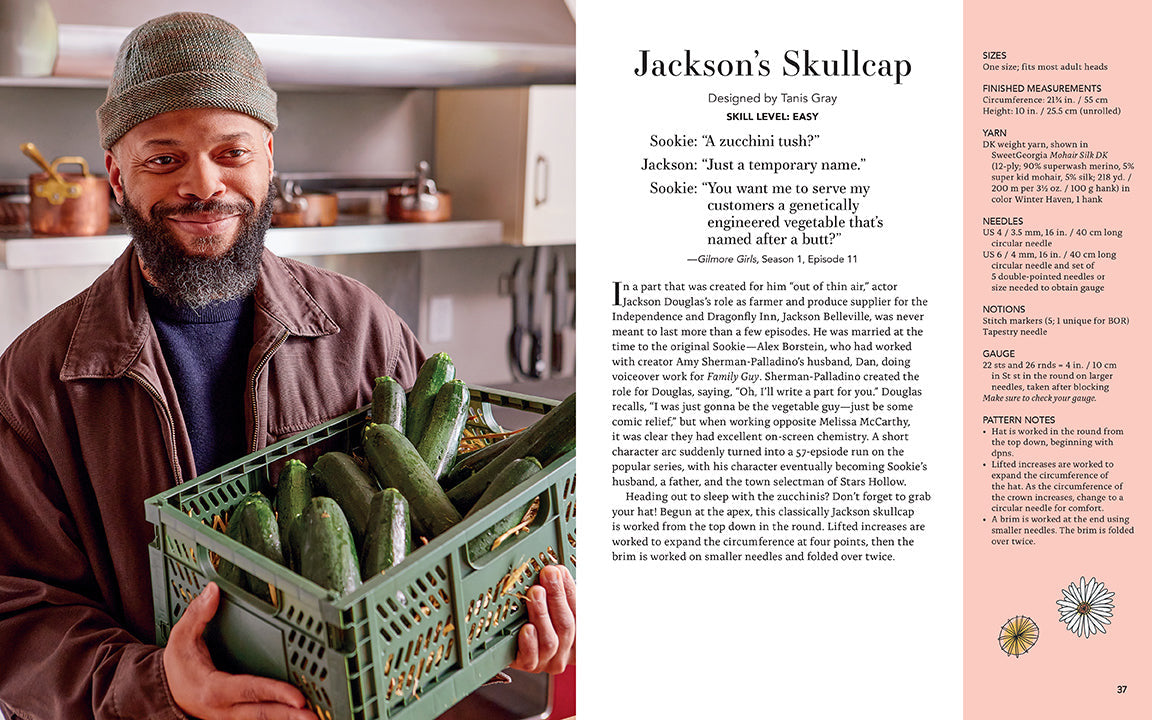 Gilmore Girls: The Official Knitting Book inside page 3