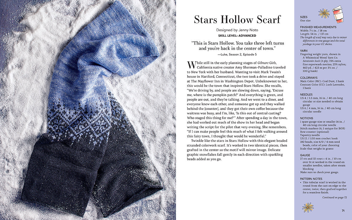 Gilmore Girls: The Official Knitting Book inside page 5