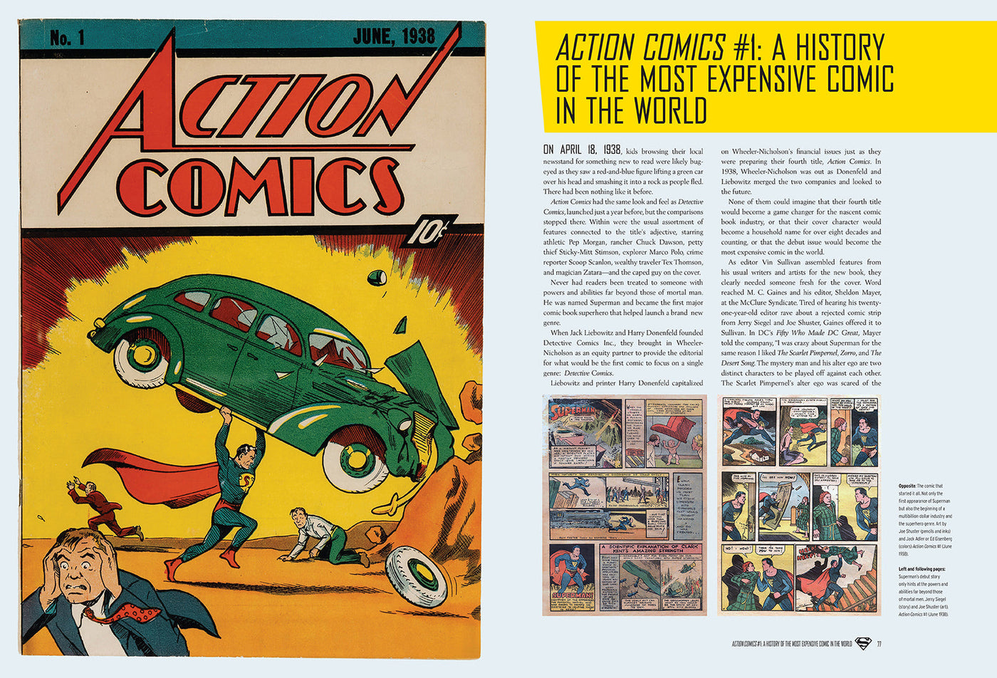 Superman: The Definitive History inside page 7