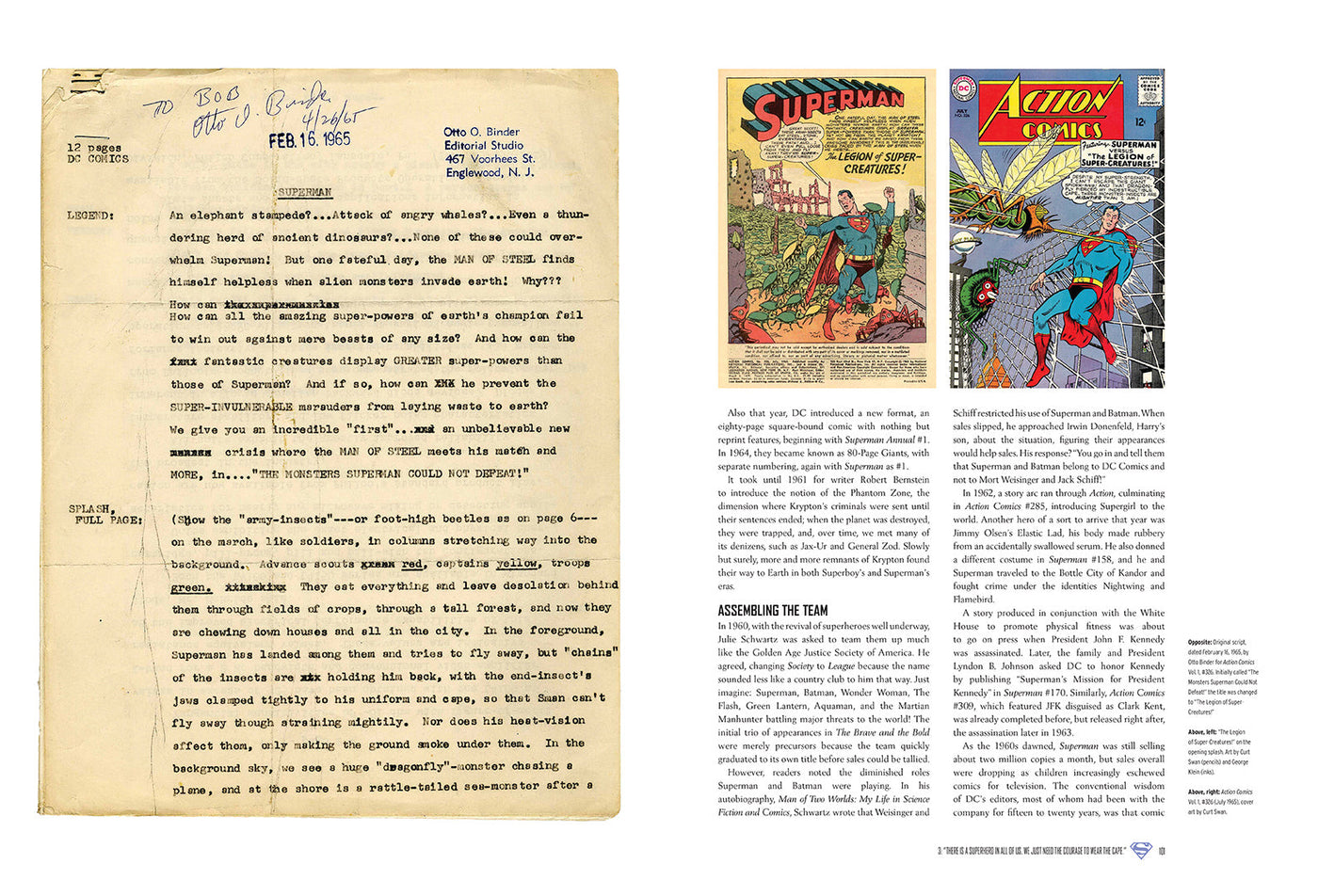 Superman: The Definitive History inside page 8