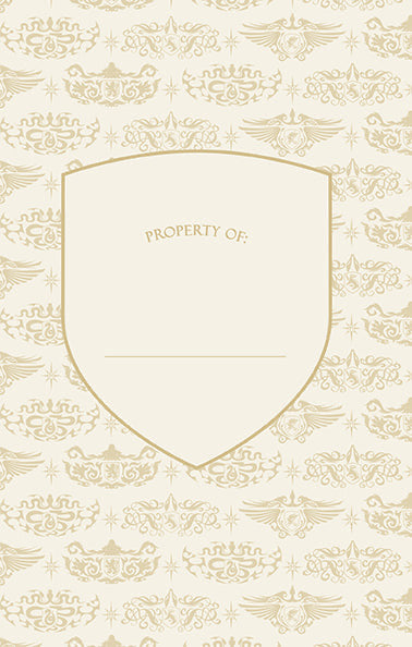 Harry Potter: Hogwarts Crest Hardcover Journal inside page 1