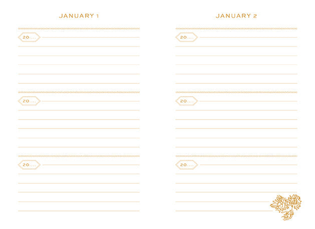 Van Gogh Memory Journal: Record, Reflect, Remember inside page 2