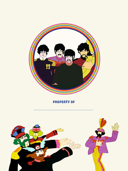 Beatles: Yellow Submarine Softcover Notebook inside page 1