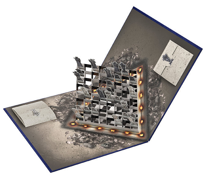 Harry Potter: The Pop-Up Wizard Chess Set inside page 1