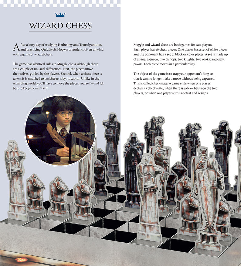 Harry Potter: The Pop-Up Wizard Chess Set inside page 5