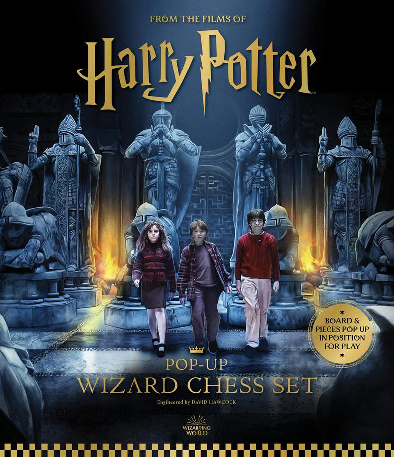 Harry Potter: The Pop-Up Wizard Chess Set-Hobbies/ quizzes/ games-買書書 BuyBookBook