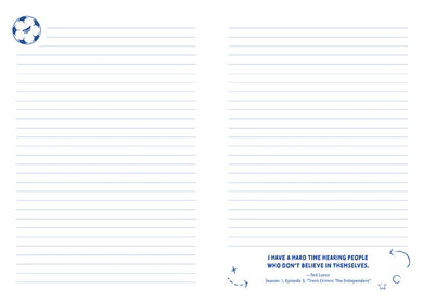 Ted Lasso: Believe Hardcover Journal inside page 2
