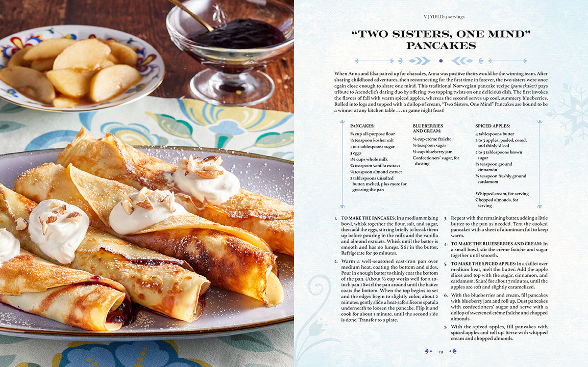 Disney Frozen: The Official Cookbook inside page 2