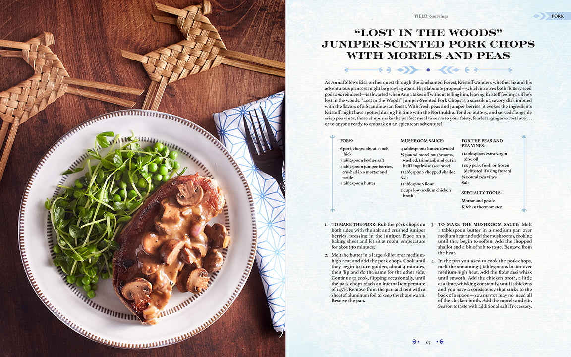 Disney Frozen: The Official Cookbook inside page 7