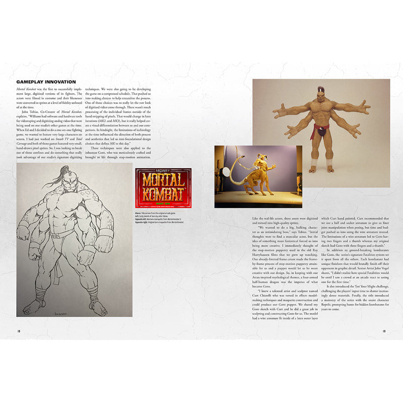 Mortal Kombat: Flawless Victory: A Visual History of the Iconic Series inside page 4