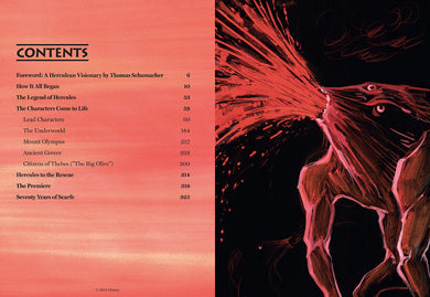 Disney's Hercules: The Art of Gerald Scarfe inside page 2