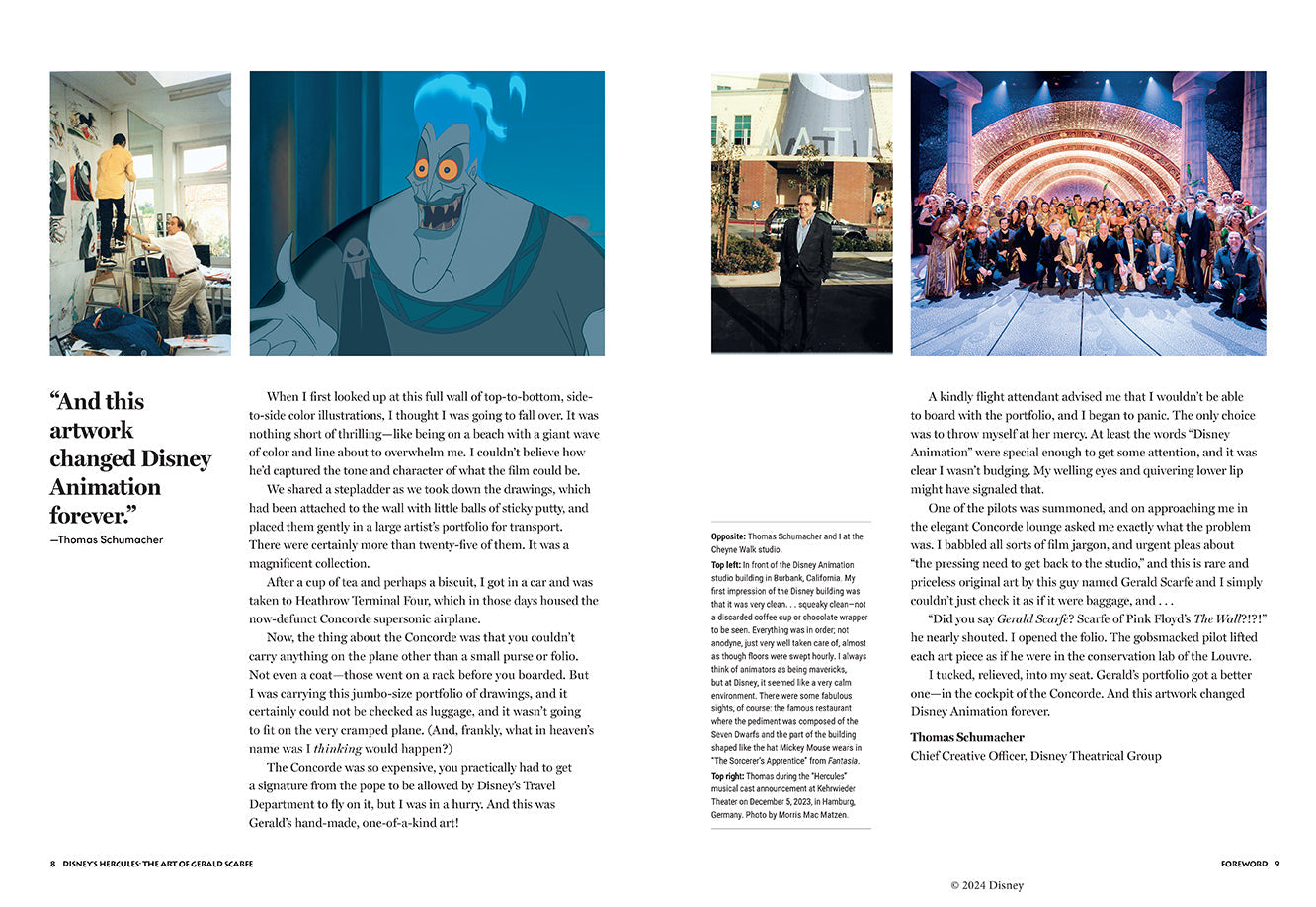 Disney's Hercules: The Art of Gerald Scarfe inside page 4