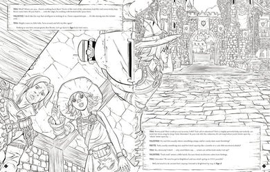 Tiny Tina's Wonderlands: A Bunkers & Badasses Coloring Adventure inside page 2