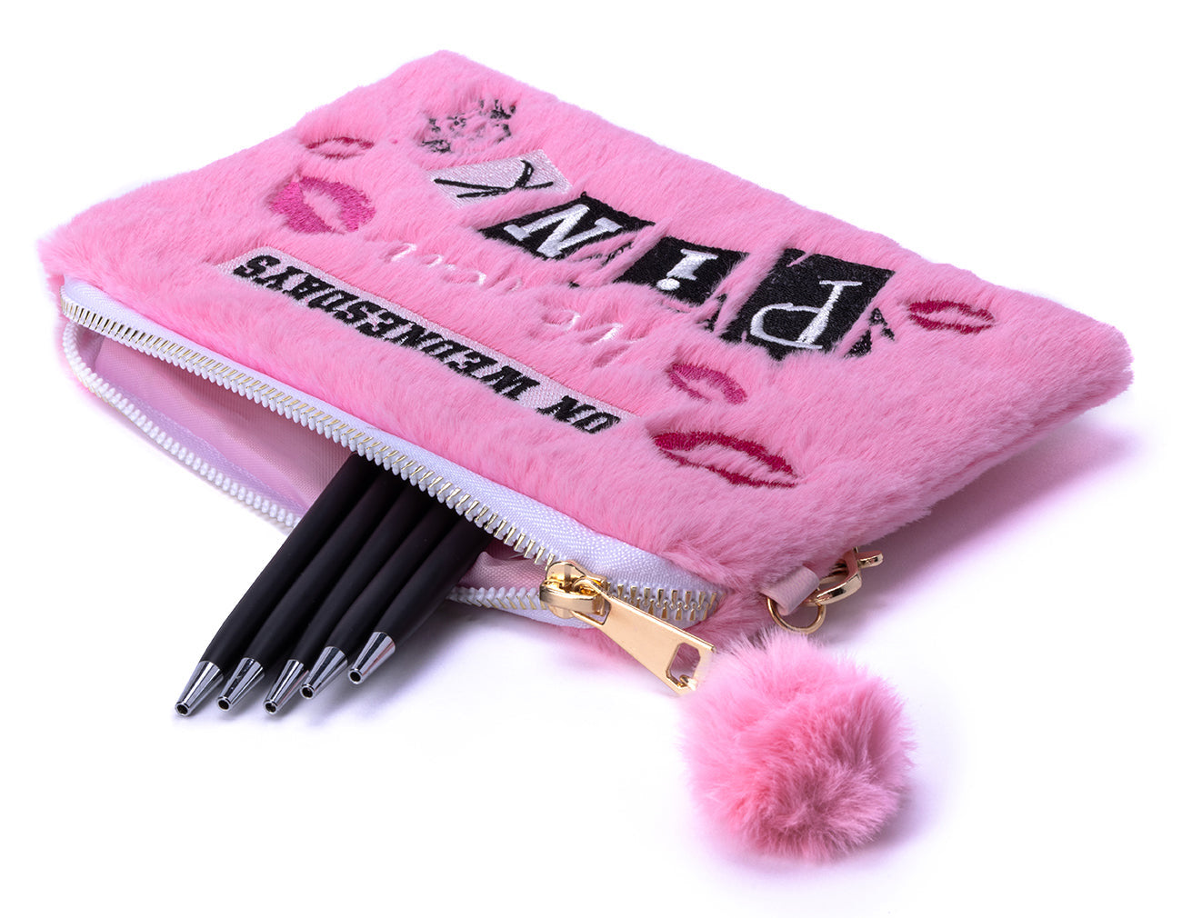 Mean Girls: On Wednesdays We Wear Pink Plush Accessory Pouch inside page 2
