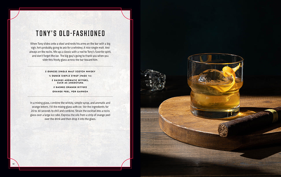 Sopranos: The Official Cocktail Book inside page 5