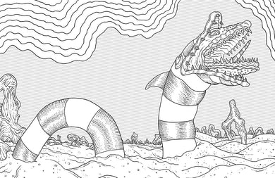 Beetlejuice: The Official Coloring Book inside page 5