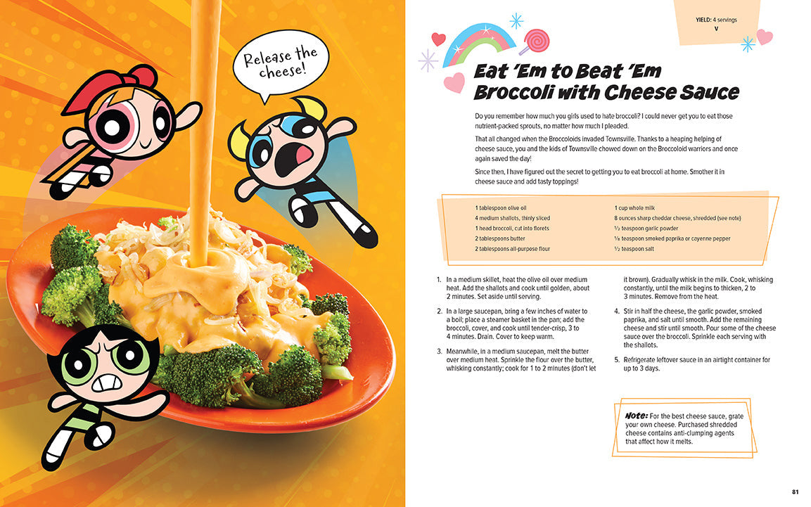 Powerpuff Girls: The Official Cookbook inside page 3