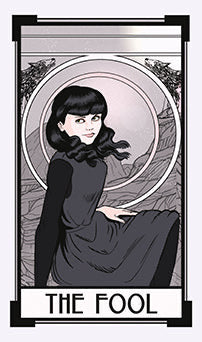 Christina Ricci's Cat Full of Spiders Tarot Deck and Guidebook inside page 3