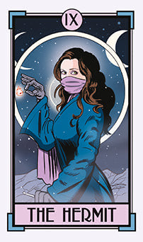 Christina Ricci's Cat Full of Spiders Tarot Deck and Guidebook inside page 6