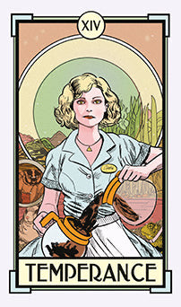 Christina Ricci's Cat Full of Spiders Tarot Deck and Guidebook inside page 8