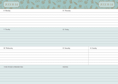 Harry Potter 2024-2025 Academic Year Planner inside page 4