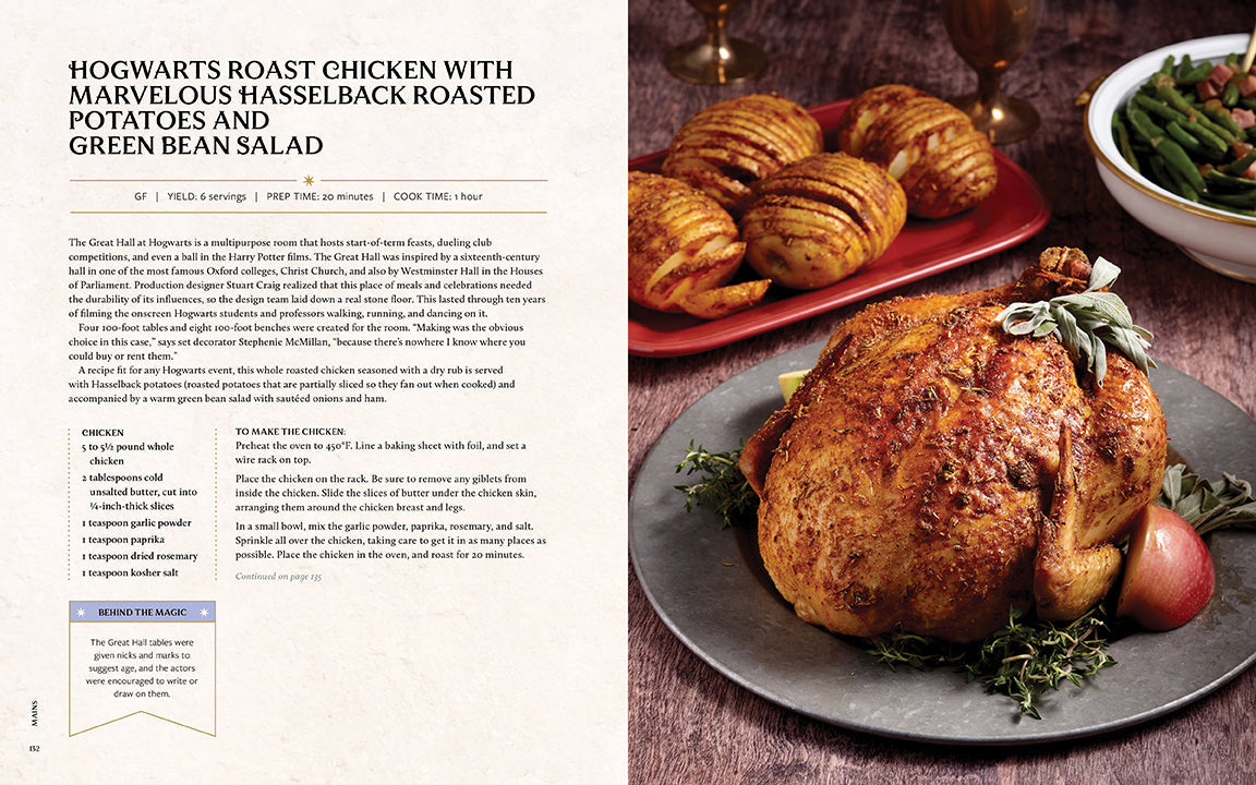 Harry Potter and Fantastic Beasts: Official Wizarding World Cookbook Gift Set inside page 6