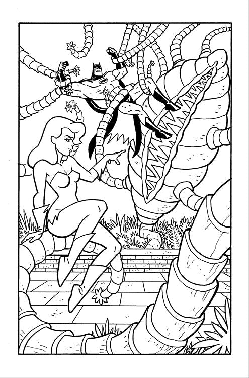 Batman: The Animated Series: Official Coloring Book inside page 1