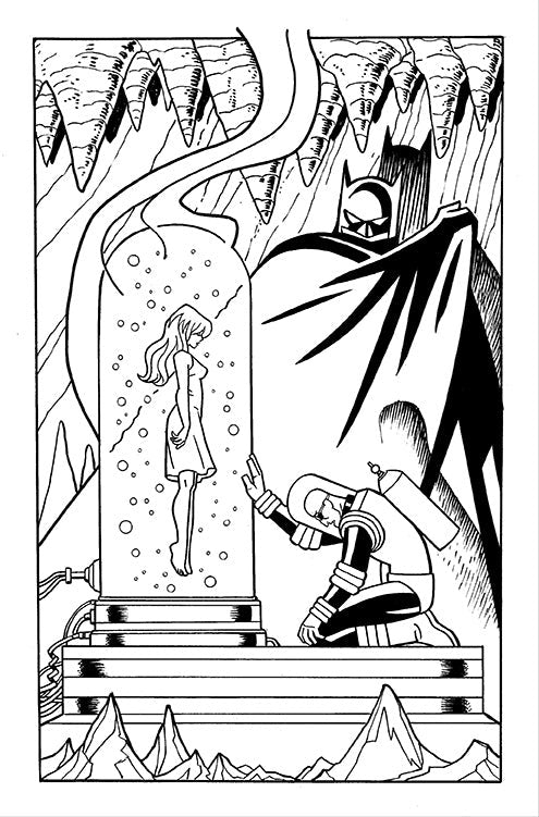 Batman: The Animated Series: Official Coloring Book inside page 2