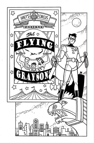 Batman: The Animated Series: Official Coloring Book inside page 5