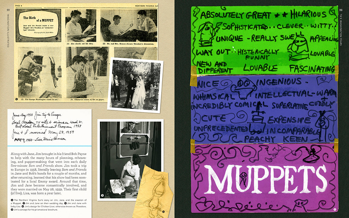 Jim Henson's Imagination Illustrated inside page 1