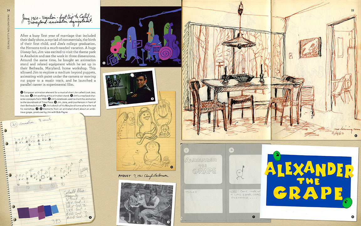 Jim Henson's Imagination Illustrated inside page 2