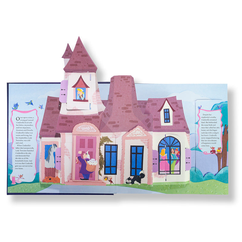 Disney Cinderella pop-up book inside page 1