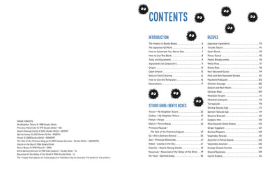 Studio Ghibli Bento Cookbook inside page 1