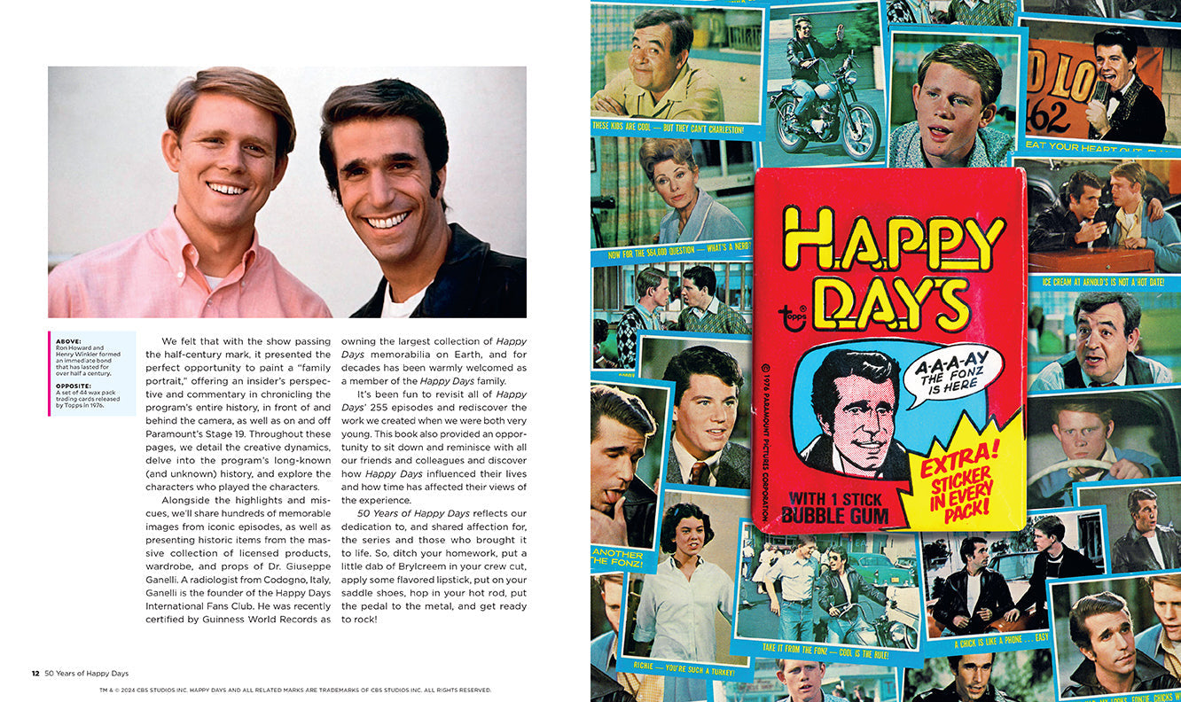 50 Years of Happy Days inside page 3