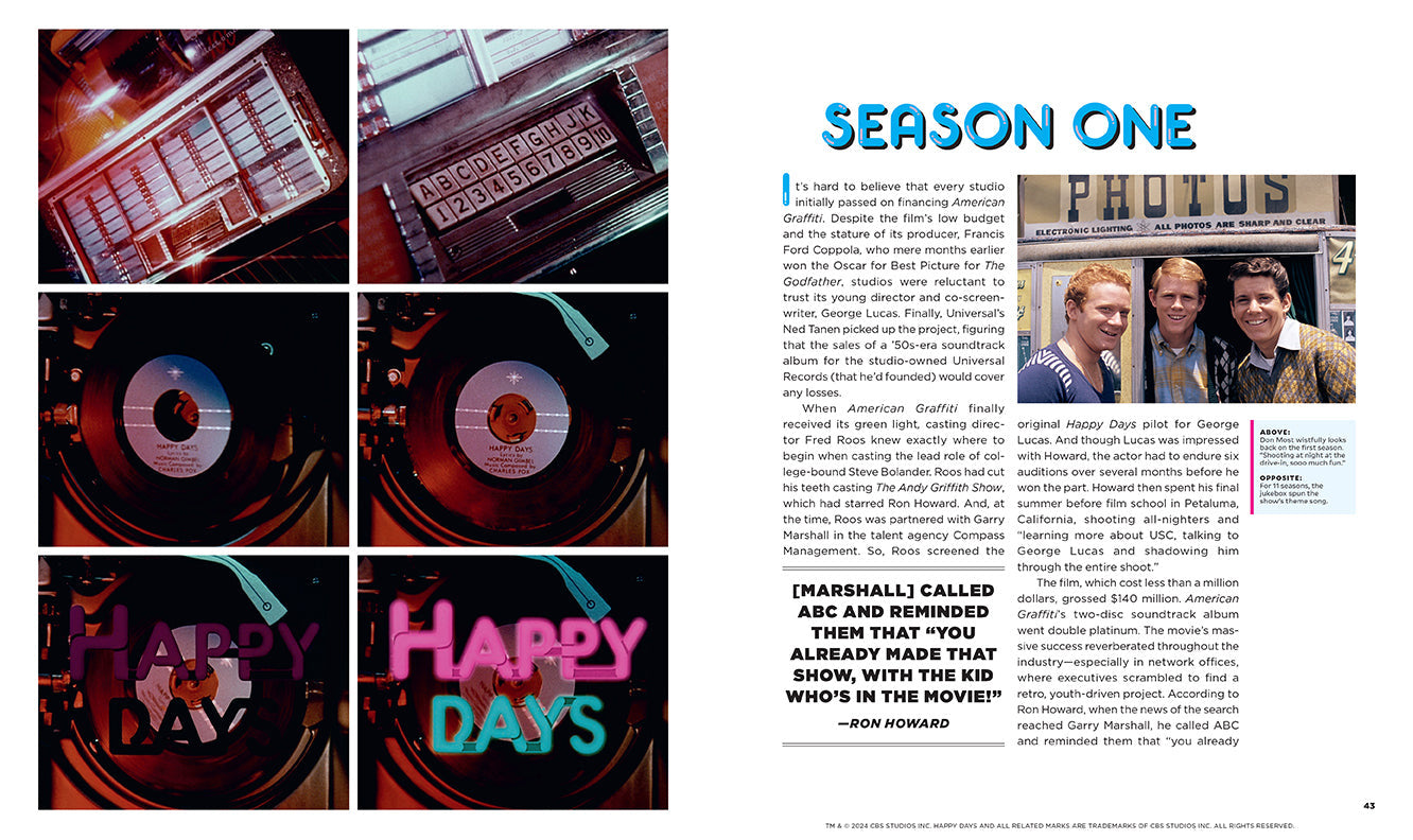 50 Years of Happy Days inside page 4