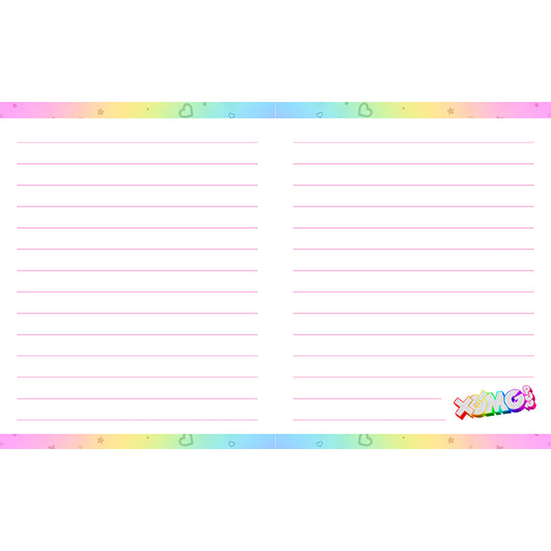 XOMG POP! Lock and Key Journal inside page 1