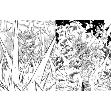 Borderlands: The Official Coloring Book inside page 8