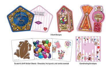 Harry Potter: Honeydukes Scratch & Sniff Sticker Valentines inside page 1