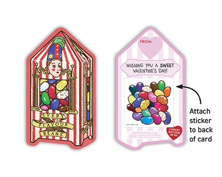Harry Potter: Honeydukes Scratch & Sniff Sticker Valentines inside page 2