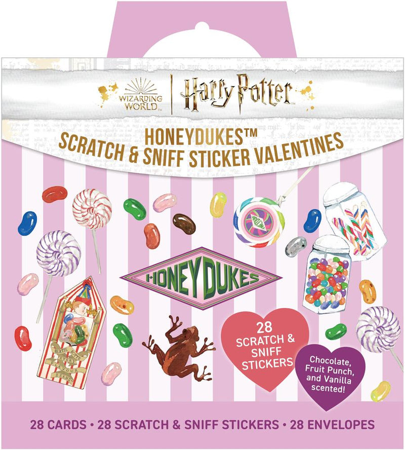 Harry Potter: Honeydukes Scratch & Sniff Sticker Valentines-Film/ television/ radio and performing arts-買書書 BuyBookBook