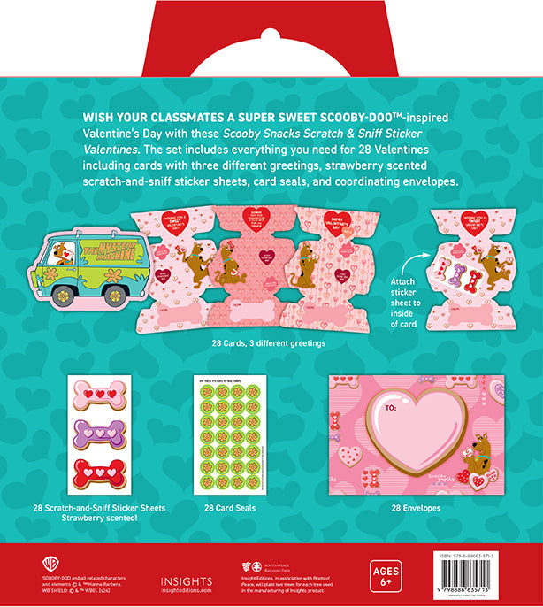 Scooby-Doo: Scooby Snacks Scratch & Sniff Super Valentines inside page 3