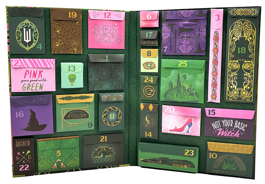 Wicked: The Official Advent Calendar inside page 1