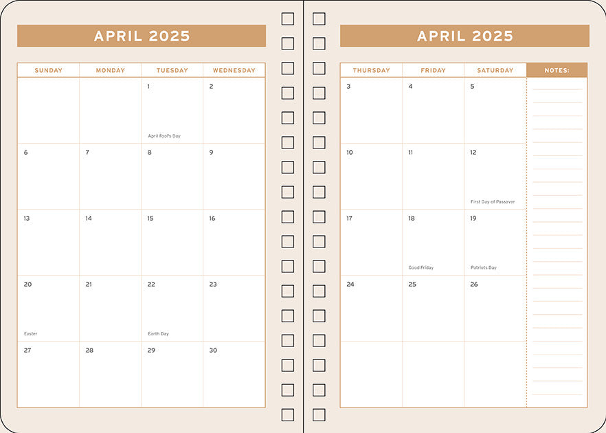 2025 Yellowstone: The Dutton Ranch 13-Month Weekly Planner inside page 2