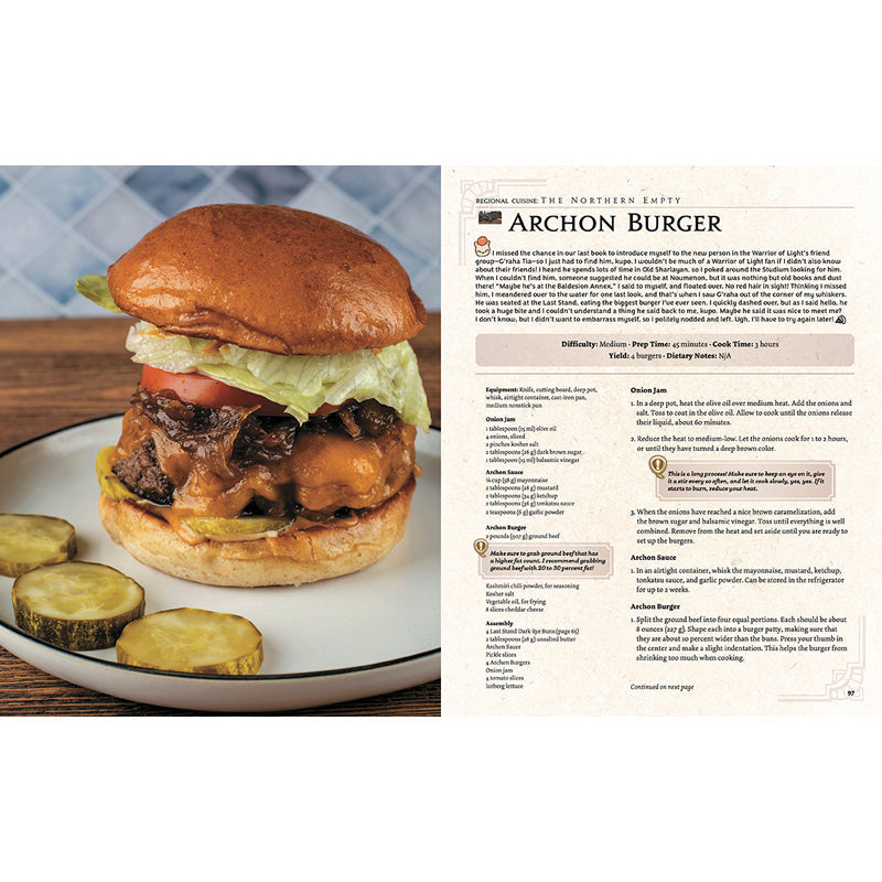 The Ultimate Final Fantasy XIV Cookbook, Volume 2 inside page 4
