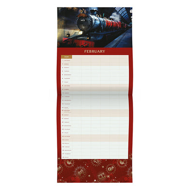 2025 Harry Potter: Hogwarts Family Wall Planner inside page 1