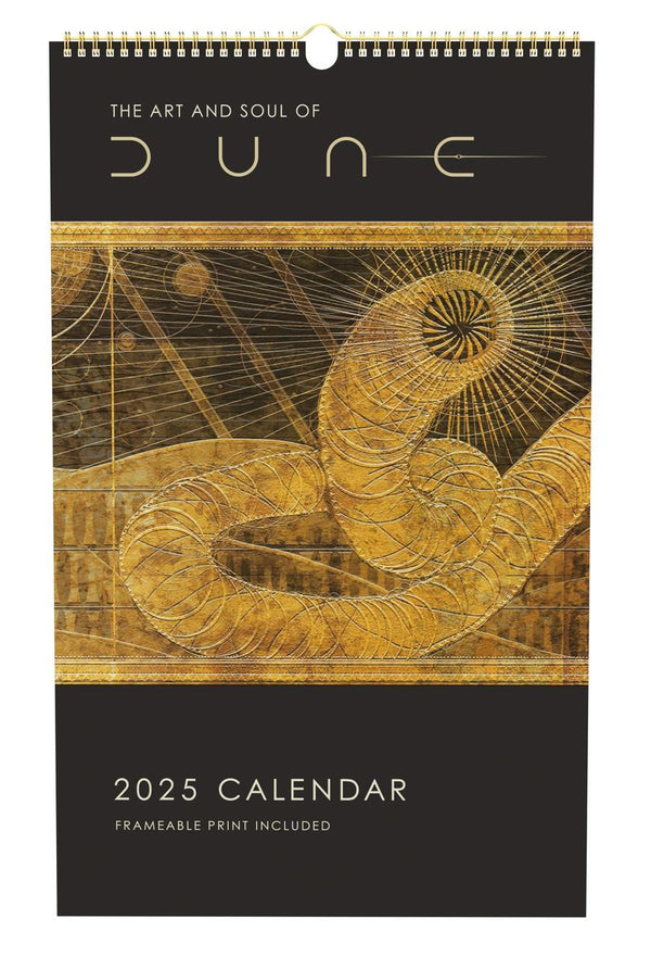 2025 The Art and Soul of Dune Poster Wall Calendar-Film/ television/ radio and performing arts-買書書 BuyBookBook