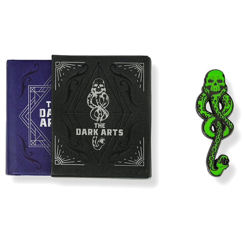 Harry Potter: Dark Arts Tiny Book and Pin Set inside page 1
