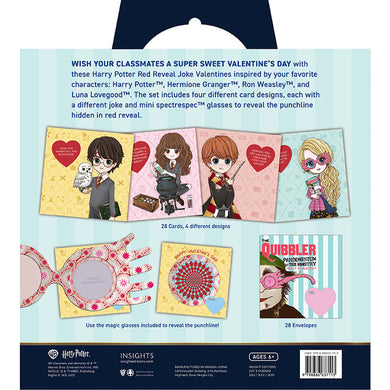 Harry Potter: Red Reveal Joke Valentines inside page 4